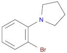 Pyrrolidine, 1-(2-broMophenyl)-