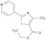 Ethyl 4-methyl-2-(pyridin-4-yl)thiazole-5-carboxylate