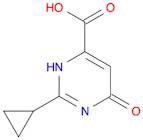 4-Pyrimidinecarboxylicacid, 2-cyclopropyl-1,6-dihydro-6-oxo-