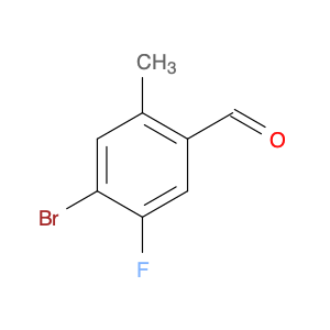 4-Bromo-5-fluoro-2-methylbenzaldehyde