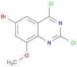 6-Bromo-2,4-dichloro-8-methoxyquinazoline