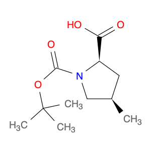 (2R,4R)-1-(tert-Butoxycarbonyl)-4-methylpyrrolidine-2-carboxylic acid