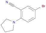 5-Bromo-2-(pyrrolidin-1-yl)benzonitrile