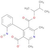 3,5-Pyridinedicarboxylic acid, 2,6-dimethyl-4-(2-nitrosophenyl)-, methyl2-methylpropyl ester