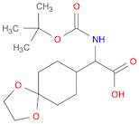 N-BOC-AMINO-(1,4-DIOXA-SPIRO[4.5]DEC-8-YL)-ACETIC ACID