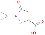 1-Cyclopropyl-5-oxopyrrolidine-3-carboxylic acid