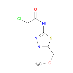 2-CHLORO-N-[5-(METHOXYMETHYL)-1,3,4-THIADIAZOL-2-YL]ACETAMIDE