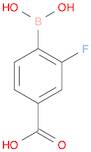 4-Borono-3-fluorobenzoic acid