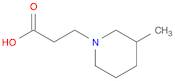 3-(3-methylpiperidin-1-yl)propanoic acid