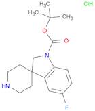 1-Boc-5-Fluorospiro[indoline-3,4'-piperidine] hydrochloride