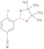 4-chloro-3-(4,4,5,5-tetramethyl-1,3,2-dioxaborolan-2-yl)benzonitrile