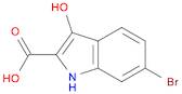 6-Bromo-3-hydroxy-indole-2-carboxylic acid