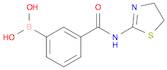 (3-((4,5-Dihydrothiazol-2-yl)carbamoyl)phenyl)boronic acid