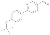 6-[4-(Trifluoromethoxy)phenyl]-3-pyridinecarbaldehyde