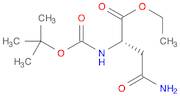 (S)-Ethyl 4-amino-2-((tert-butoxycarbonyl)amino)-4-oxobutanoate