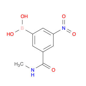 3-(Methylcarbamoyl)-5-nitrophenylboronic acid