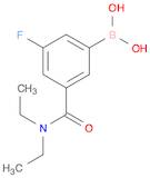 3-FLUORO-5-(DIETHYLCARBAMOYL)PHENYLBORONIC ACID