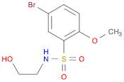 5-Bromo-N-(2-hydroxyethyl)-2-methoxybenzenesulfonamide