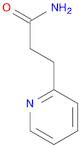 3-(2-Pyridyl)propanamide