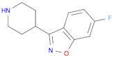 6-Fluoro-3-(4-piperidinyl)-1,2-benzisoxazole