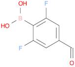 2,6-Difluoro-4-formylphenylboronic acid