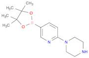 1-(5-(4,4,5,5-Tetramethyl-1,3,2-dioxaborolan-2-yl)pyridin-2-yl)piperazine