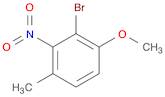 2-Bromo-1-methoxy-4-methyl-3-nitrobenzene