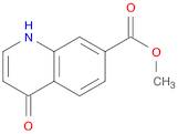 Methyl 4-oxo-1,4-dihydroquinoline-7-carboxylate