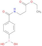 (4-((3-Ethoxy-3-oxopropyl)carbamoyl)phenyl)boronic acid