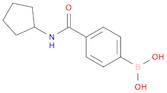 (4-(Cyclopentylcarbamoyl)phenyl)boronic acid