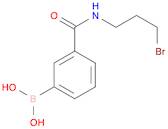 (3-((3-Bromopropyl)carbamoyl)phenyl)boronic acid