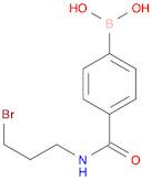 (4-((3-Bromopropyl)carbamoyl)phenyl)boronic acid