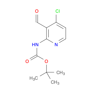 tert-Butyl (4-chloro-3-formylpyridin-2-yl)carbamate