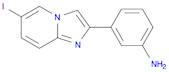 3-(6-Iodoimidazo[1,2-a]pyridin-2-yl)aniline