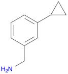 (3-Cyclopropylphenyl)methanamine