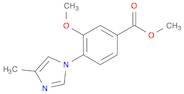 METHYL 3-METHOXY-4-(4-METHYL-1-IMIDAZOLYL)BENZOATE