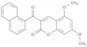 3-(1-Naphthoyl)-5,7-dimethoxy-2H-chromen-2-one