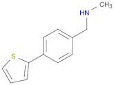 Benzenemethanamine,N-methyl-4-(2-thienyl)-