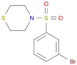 Thiomorpholine,4-[(3-bromophenyl)sulfonyl]-