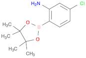 2-AMINO-4-CHLOROPHENYL BORONIC ACID PINACOL ESTER