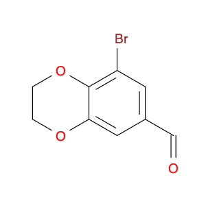 8-BROMO-2,3-DIHYDRO-1,4-BENZODIOXINE-6-CARBALDEHYDE