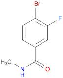 4-Bromo-3-fluoro-N-methylbenzamide