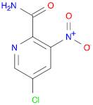 2-Pyridinecarboxamide,5-chloro-3-nitro-