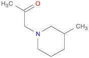 1-(3-methylpiperidin-1-yl)acetone