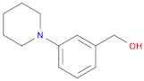 Benzenemethanol,3-(1-piperidinyl)-