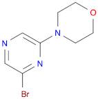 2-BROMO-6-MORPHOLINOPYRAZINE