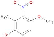 1-Bromo-4-methoxy-2-methyl-3-nitrobenzene