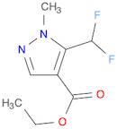 ETHYL 1-METHYL-5-(DIFLUOROMETHYL)-1H-PYRAZOLE-4-CARBOXYLATE