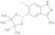 6-FLUORO-3-METHYL-5-(4,4,5,5-TETRAMETHYL-[1,3,2]DIOXABOROLAN-2-YL)-1H-INDAZOLE