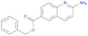 Benzyl 2-aminoquinoline-6-carboxylate